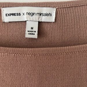 Express Nude body con dress